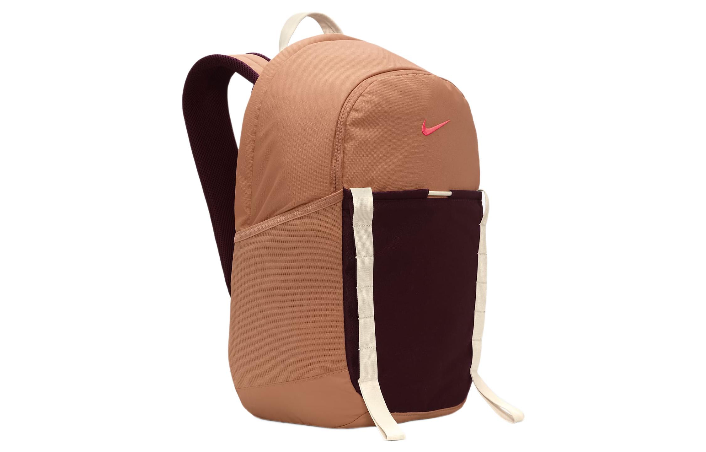 Nike Unisex Backpack, Amber Brown Spell Night Brown Spell Bright Crimson