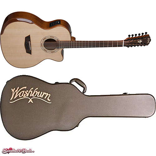 Washburn Comfort Series Acoustic Guitar | WCG15SCE12 Acoustic Electric Guitar