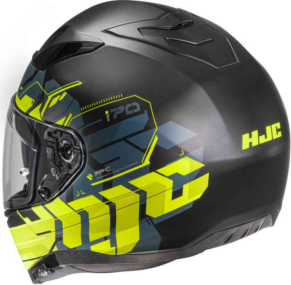 i70 Alligon Helmet HJC, black yellow