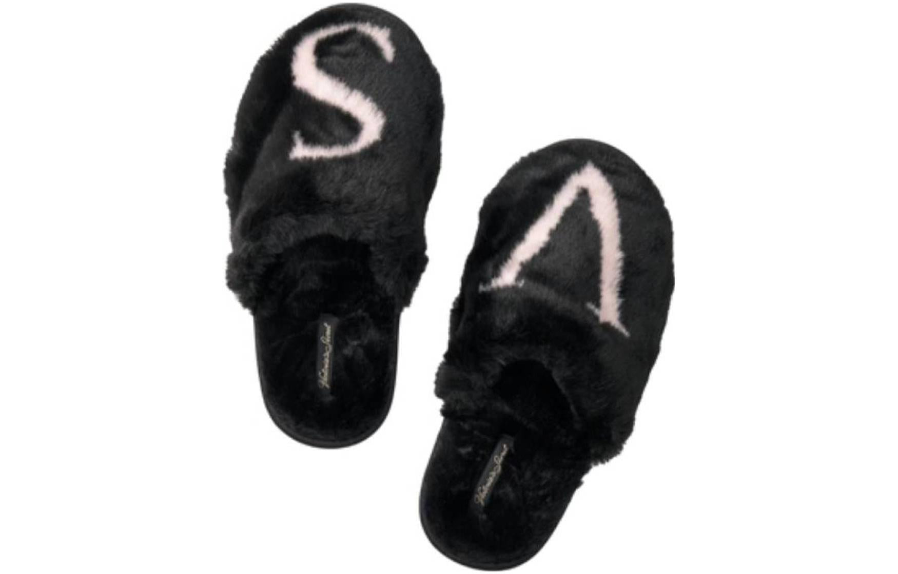 Victoria's Secret House Slippers, Black