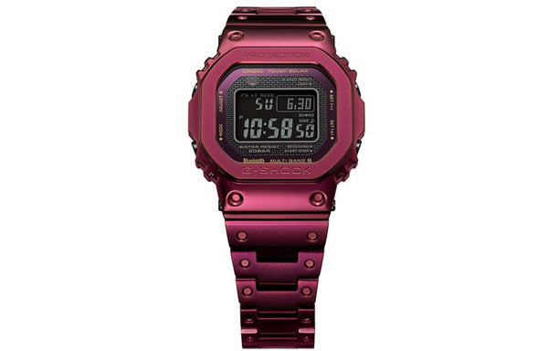 ساعة CASIO G-Shock Full Metal باللون الأحمر