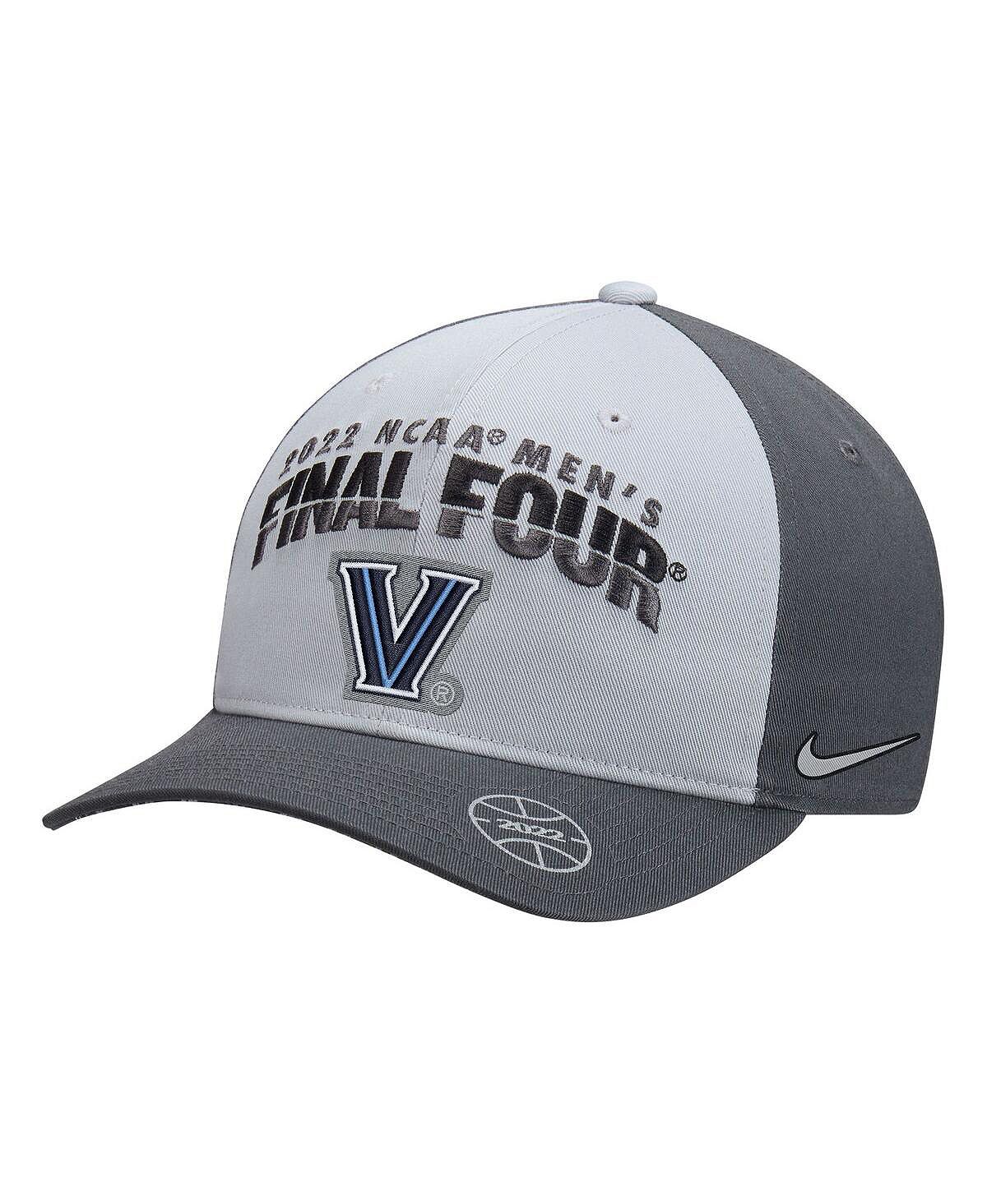 Villanova Wildcats 2022 Men's Gray Baseball Cap. NCAA Men's Basketball Tournament March Madness Final Four . Regional Champions. Dressing room Classic 99. Adjustable cap. Nike