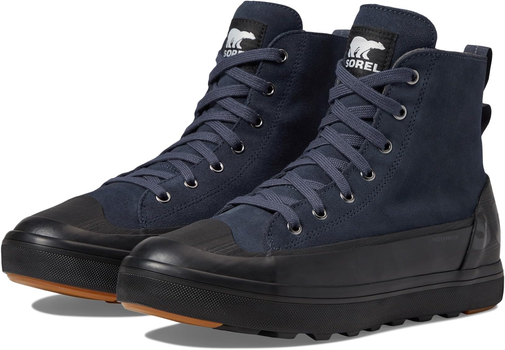 Cheyanne Metro II Sneaker WP SOREL Lace-Up Boot in India Ink/Black