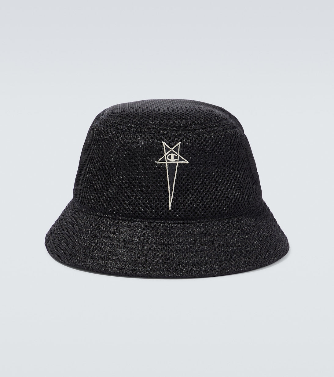 Champion Rick Owens collaboration bucket hat, black