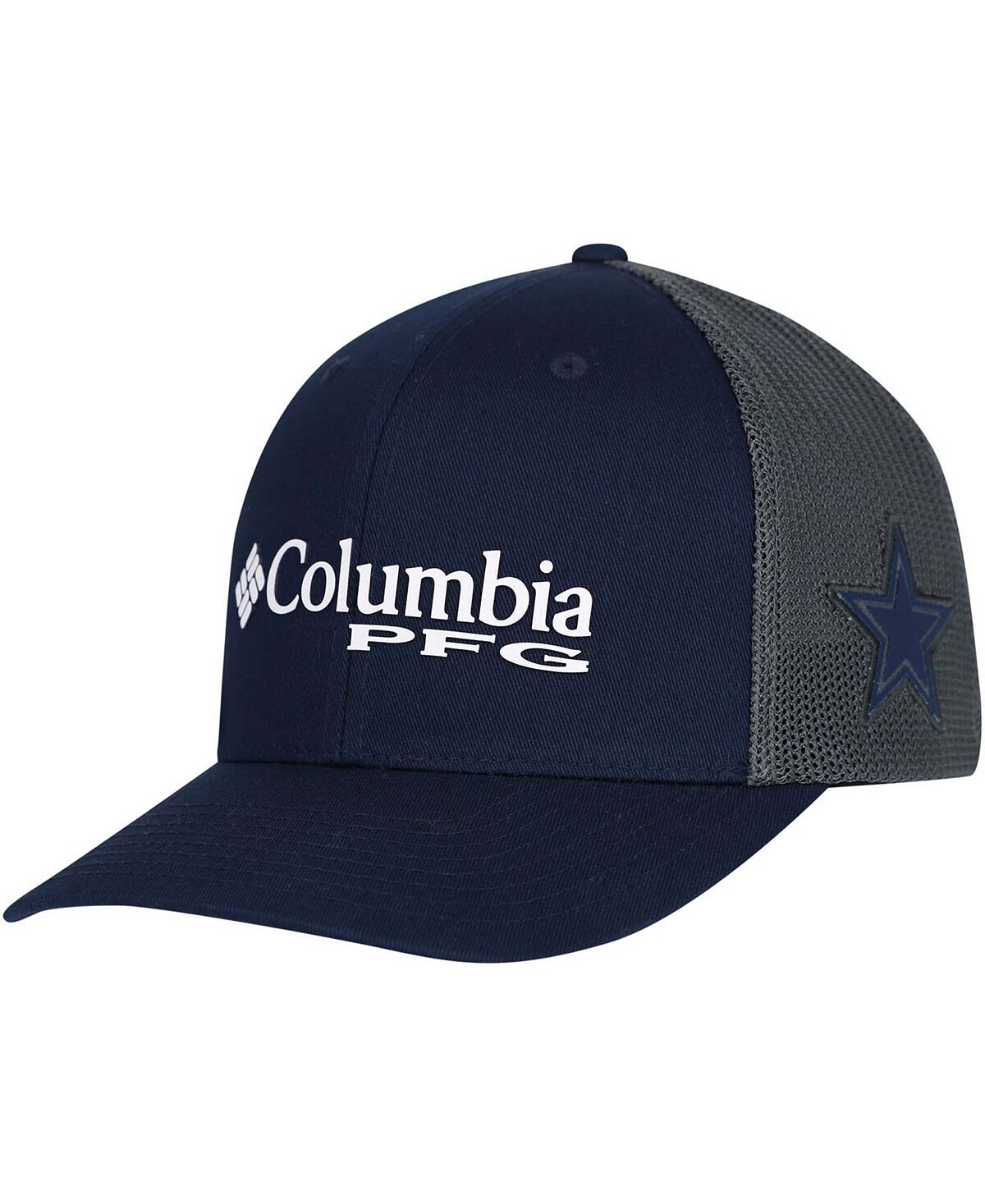 Dallas Cowboys PFG Columbia Mesh Snapback Cap