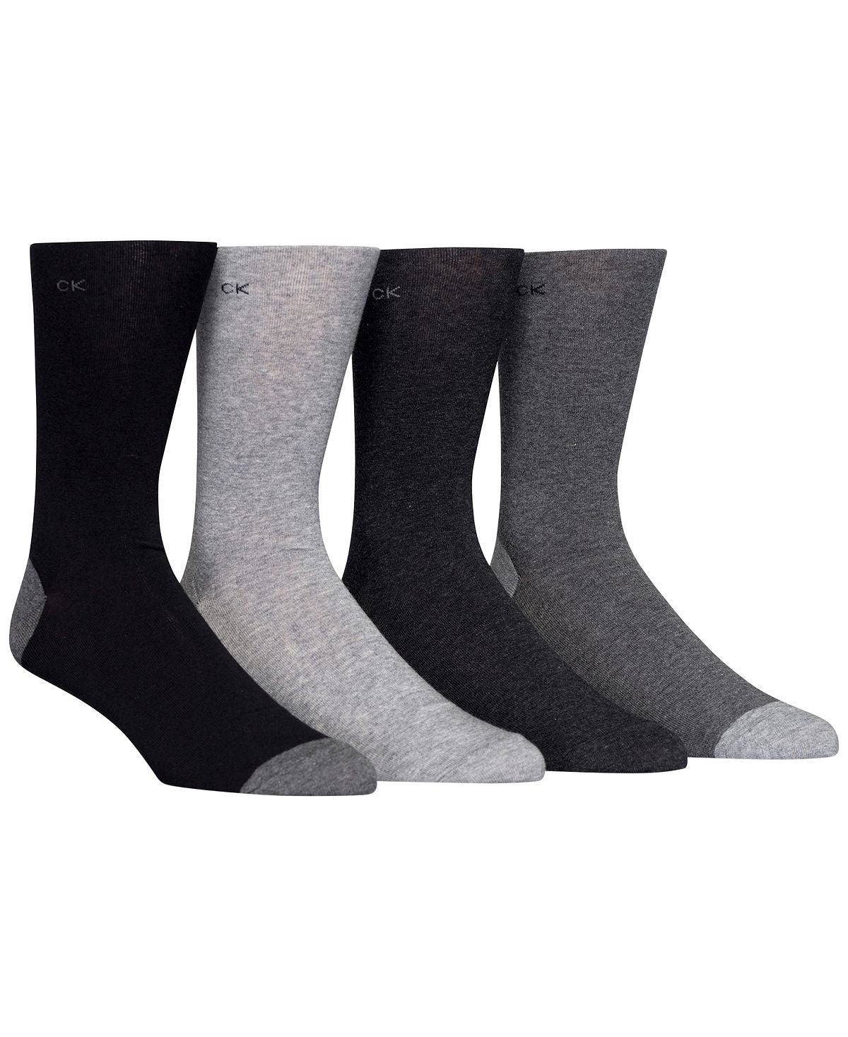 Men's socks with heels, 4 pcs. Calvin Klein