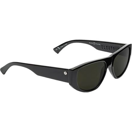 نظارة شمسية Stanton Electric Polarized باللون الأسود اللامع