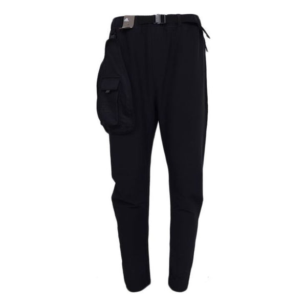 adidas Th Pnt Wv Flc Leisure Sports Training Wear Woven Trousers Men's Black