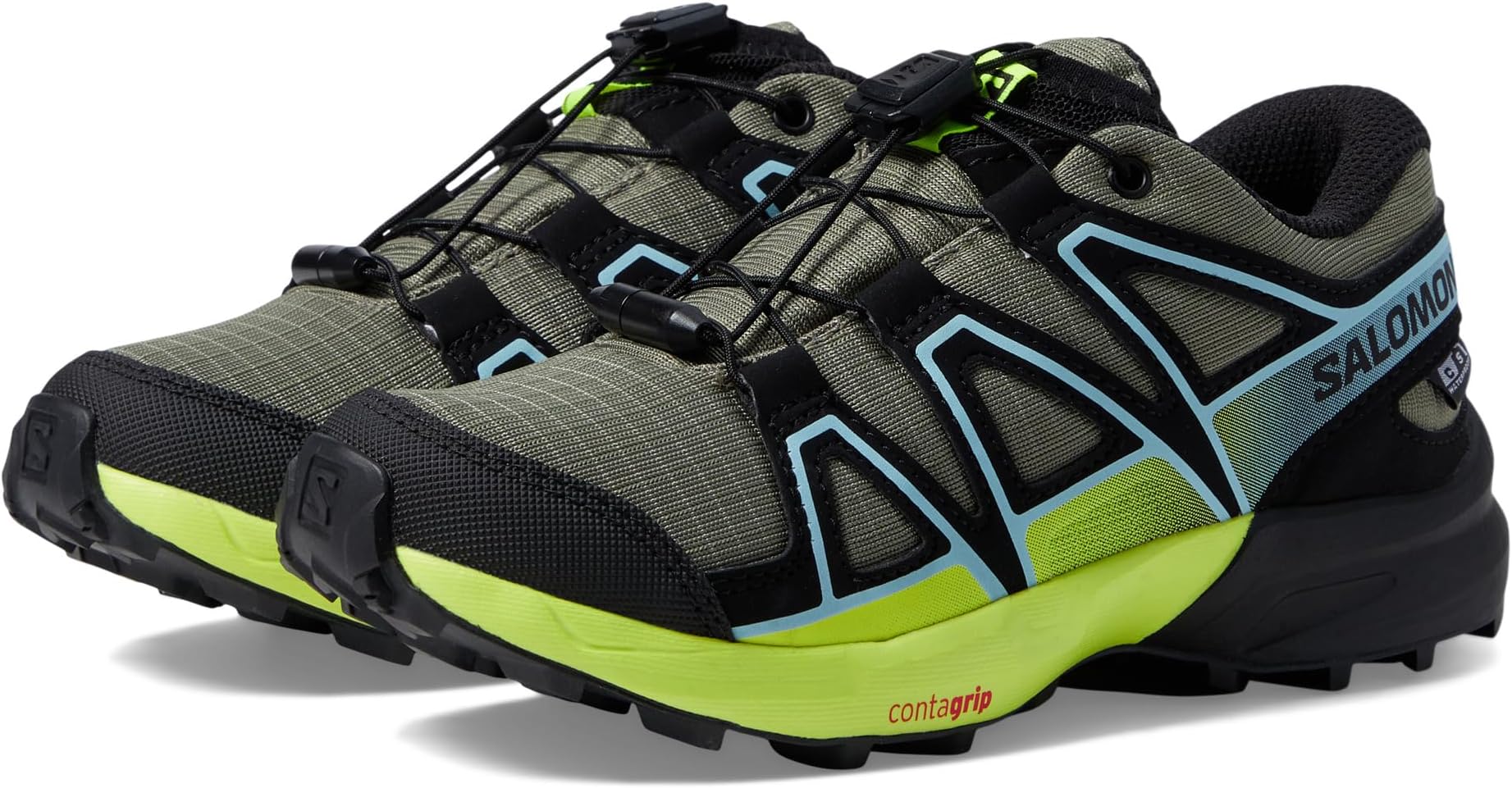 Speedcross CSWP Salomon, Deep Lichen Green/Black/Safety Yellow