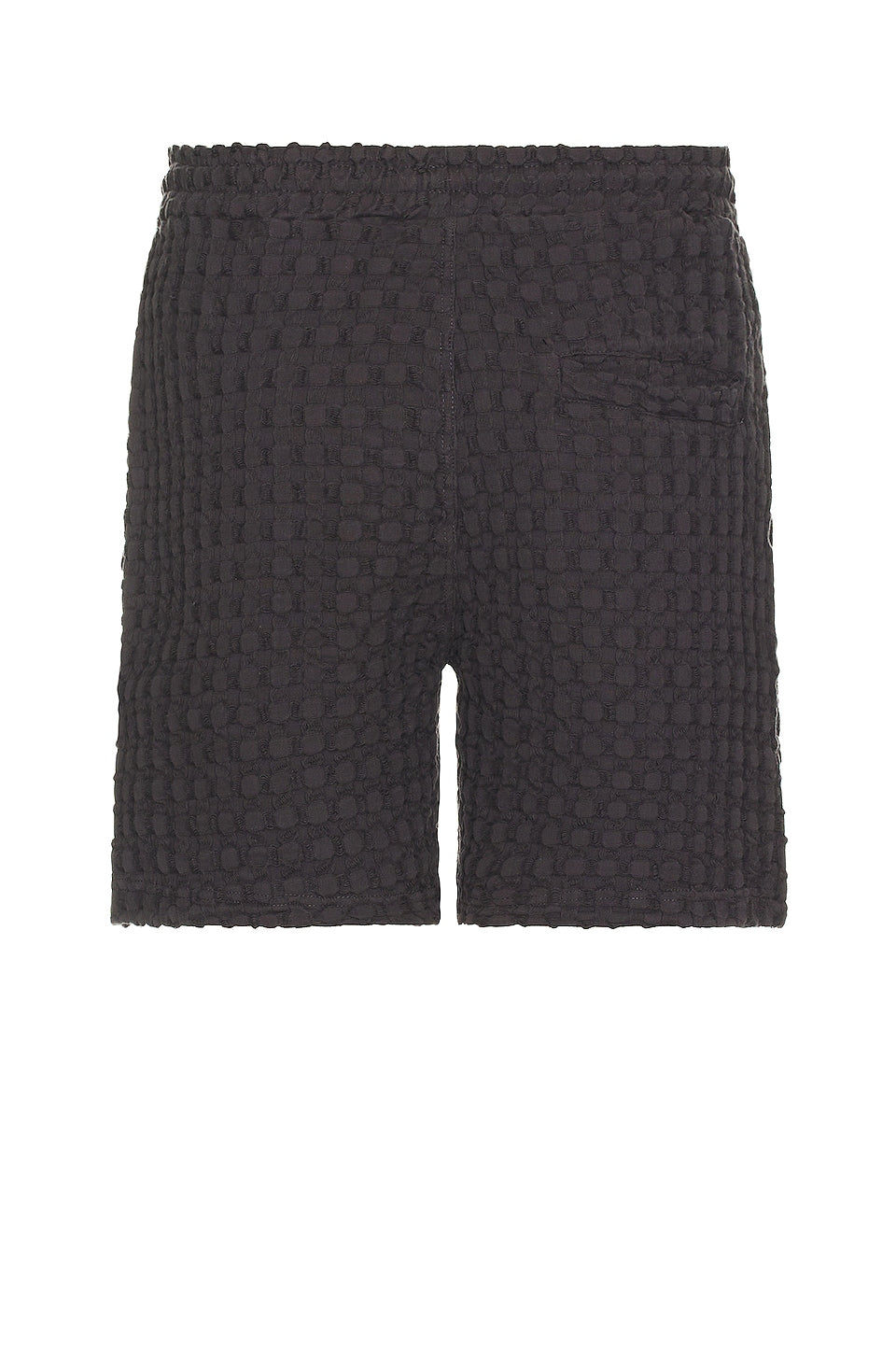 OAS Nearly Black Porto Waffle Shorts, Nearly Black