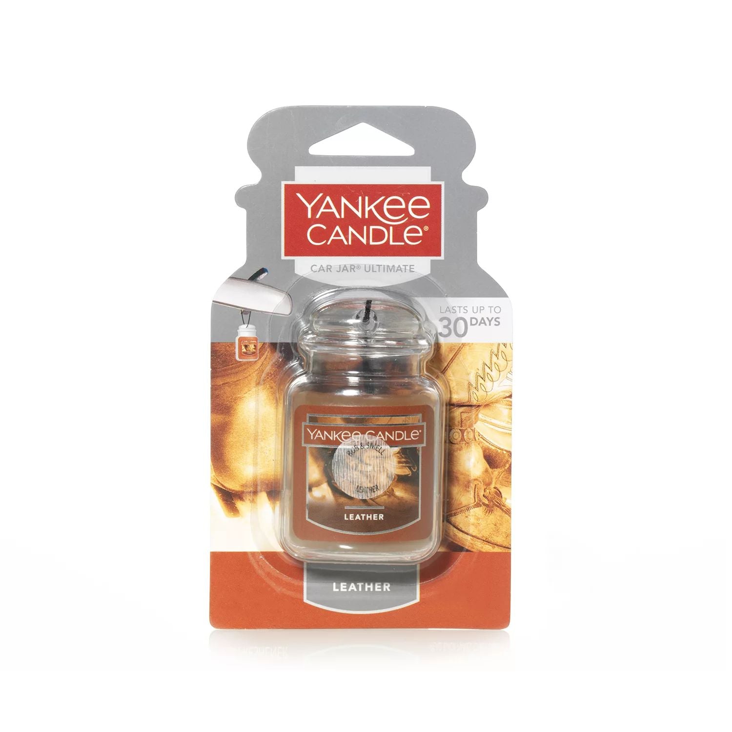 Yankee Candle Ultimate Car air freshener in the form of a leather can