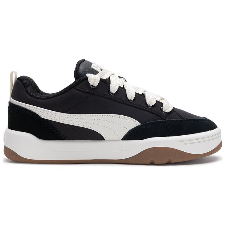 Puma Park Lifestyle Skateboarding Shoes Unisex Low-top Black/white, white