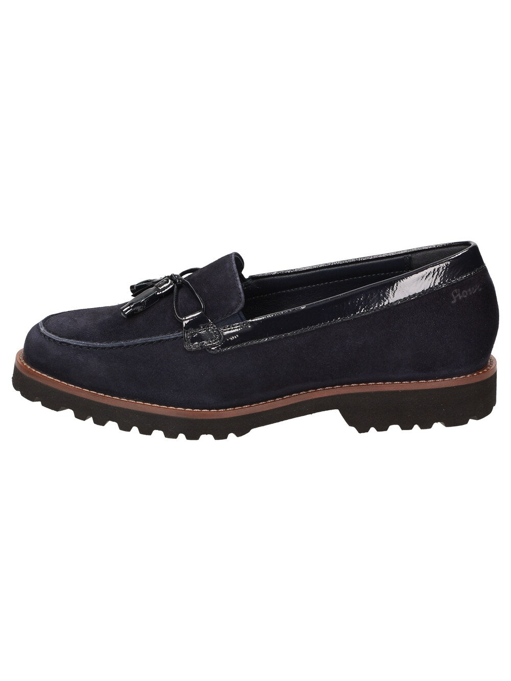 Classic ballet flats Sioux Meredith-730-H, dark blue