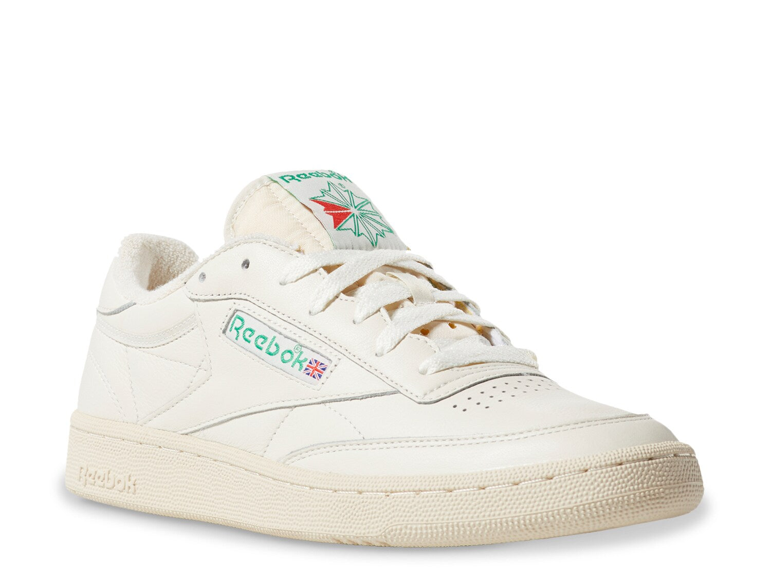 Reebok Club C 85 Vintage sneakers, white/green