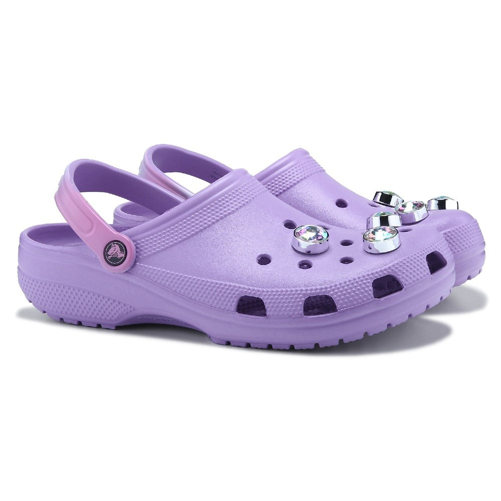 Crocs Classic Jibbit Clogs, Purple