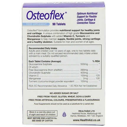 Gesundheitshilfe Osteoflex 90 tablets, Healthaid