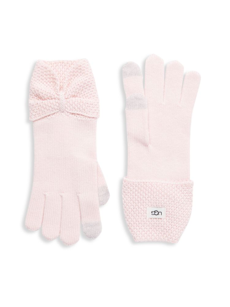 Ugg Onion Technical Gloves, Light Pink