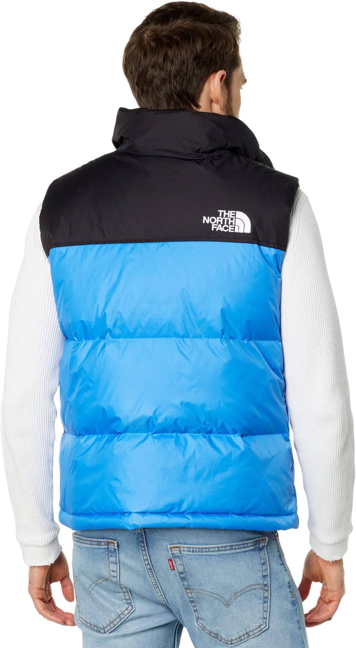 سترة The North Face Retro 1996 Nuptse باللون الأزرق Super Sonic