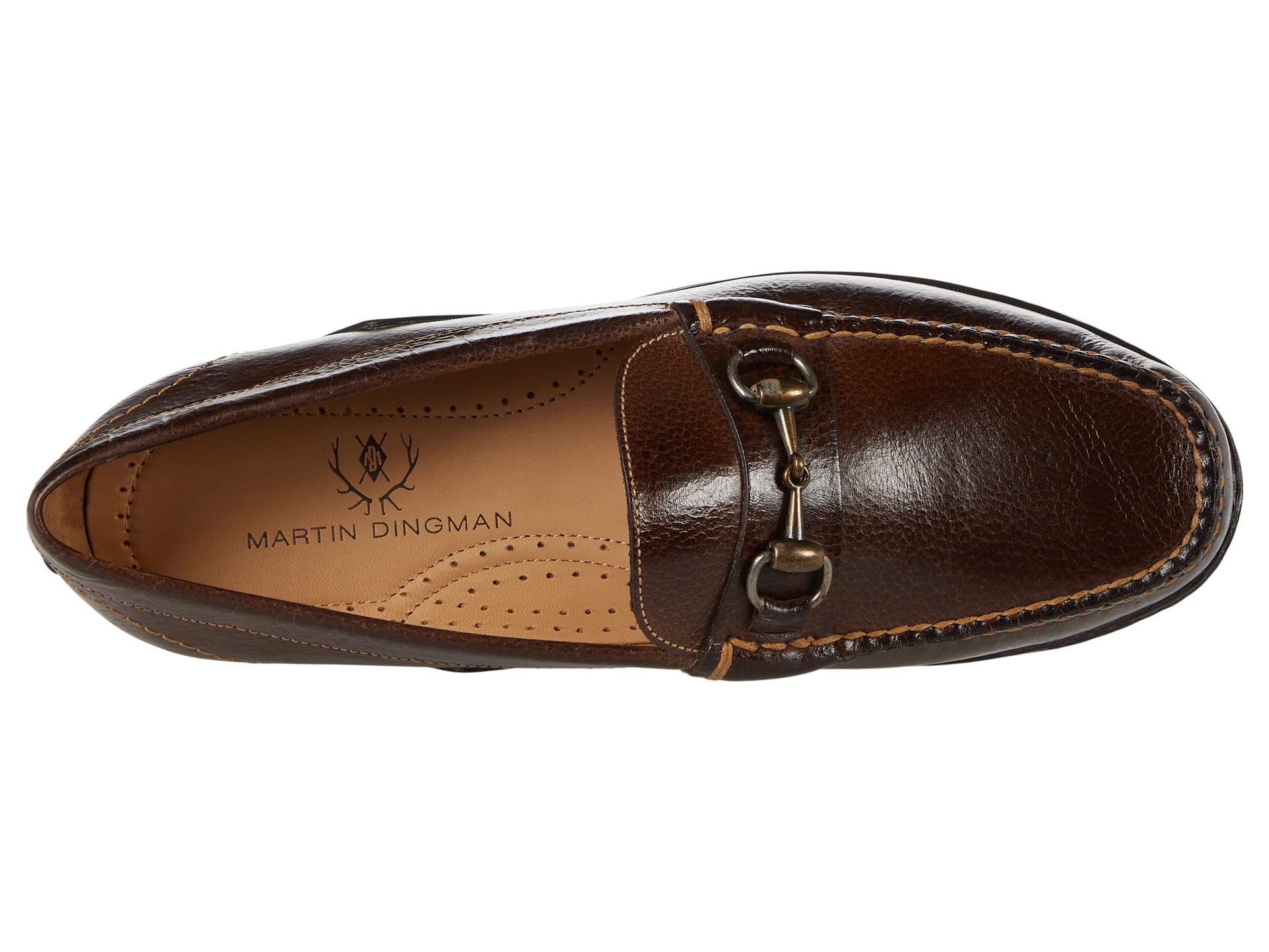 Martin Dingman Bill Horse Bit Loafers