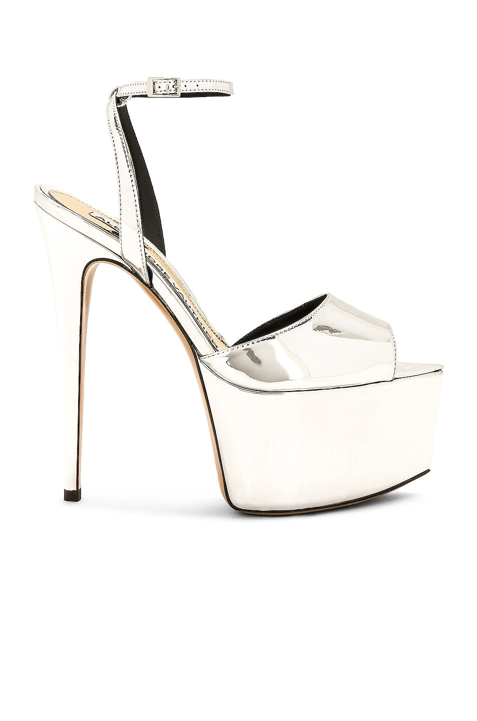 Alexandre Vauthier Shooting 150 shoes, silver