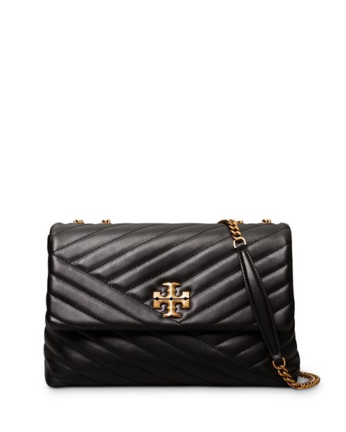 Tory Burch Kira Convertible Shoulder Bag in Black