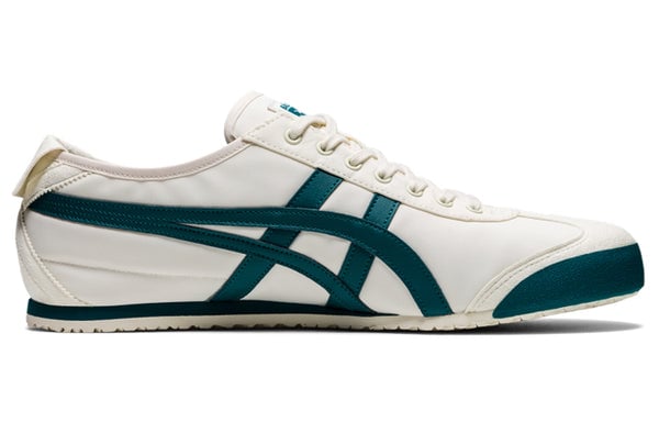 حذاء رياضي Onitsuka Tiger MEXICO 66 Shoes 'Cream Velvet Pine'، باللون البيج