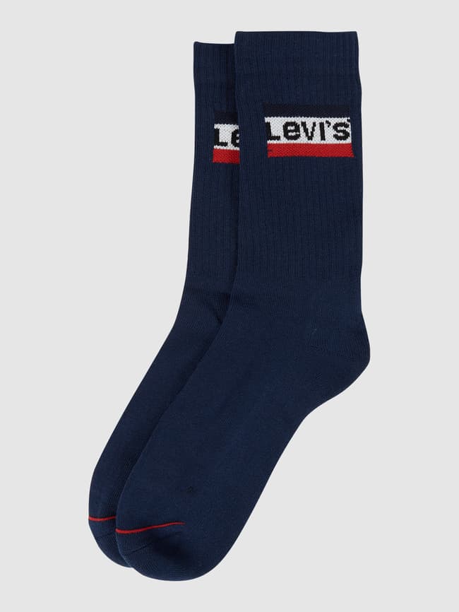 Elastic filled socks, pack of 2 Levi's, blue