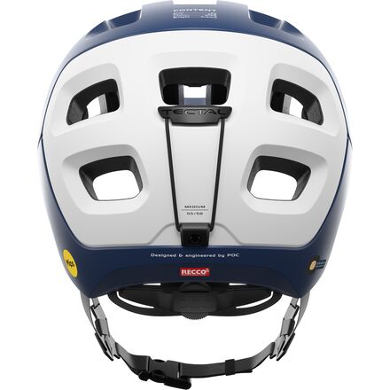 Tectal Race Mips POC Helmet, Lead Blue/Hydrogen White Matte