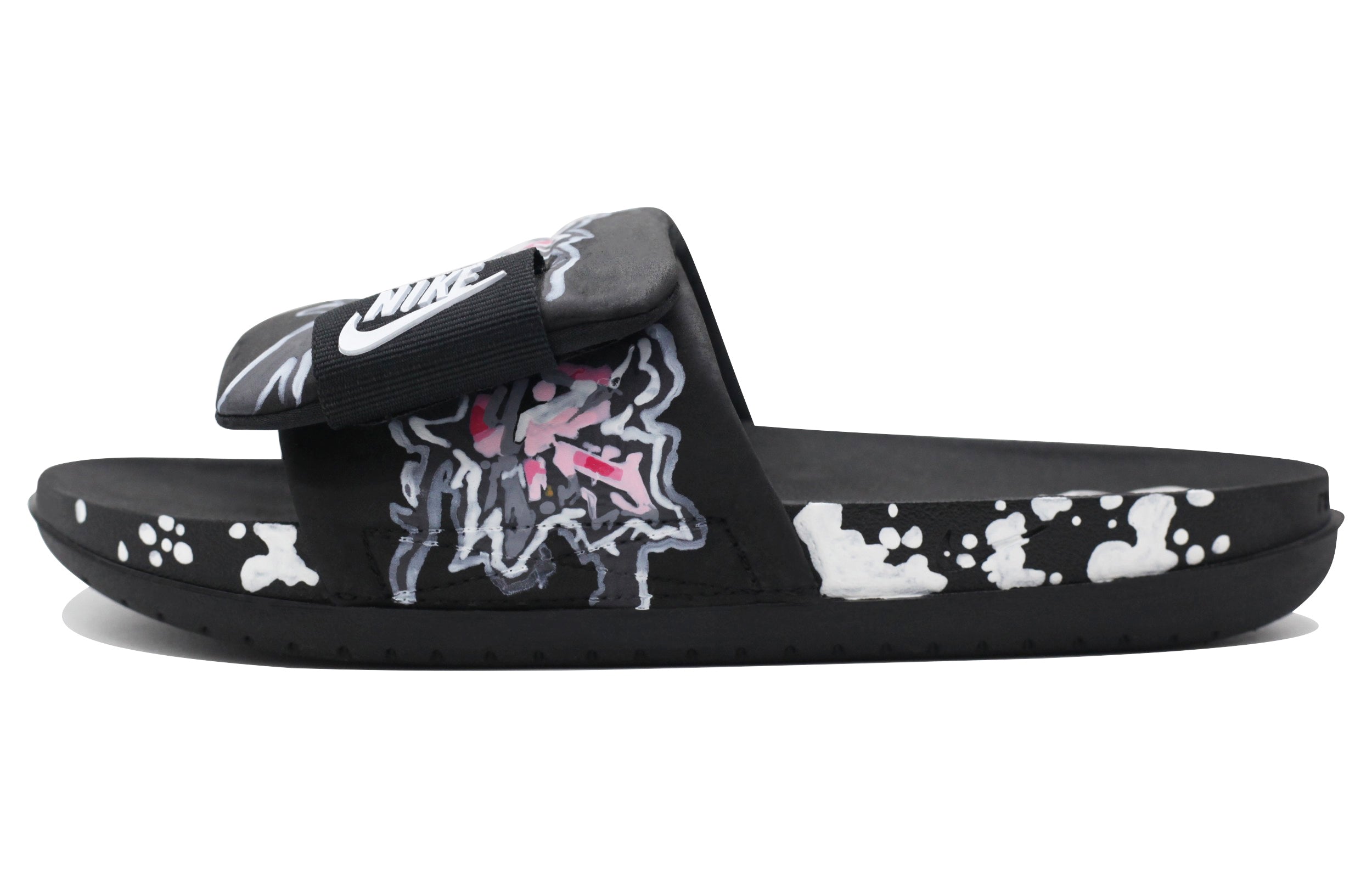 Offcourt Unisex Slides Black/White Nike