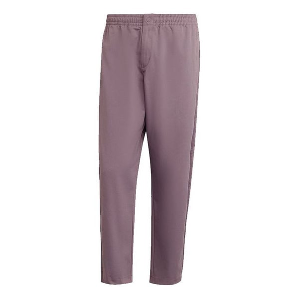 بنطلون رياضي رجالي من adidas originals C Twill Pant مخطط جانبي بنطلون رياضي فضفاض/بنطلون رياضي/بنطلون رياضي أرجواني فاتح متعدد الألوان