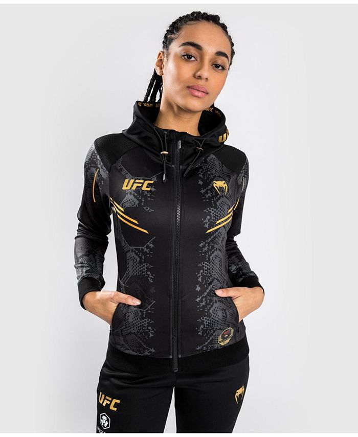 UFC Adrenaline Fight Night Venum Women's Full Zip Hoodie, Multicolor