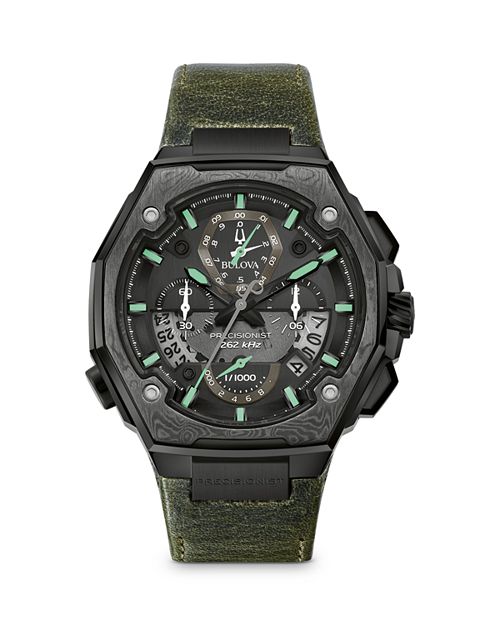 Precisionist X Special Edition Chronograph, 44.5 mm Bulova, Black