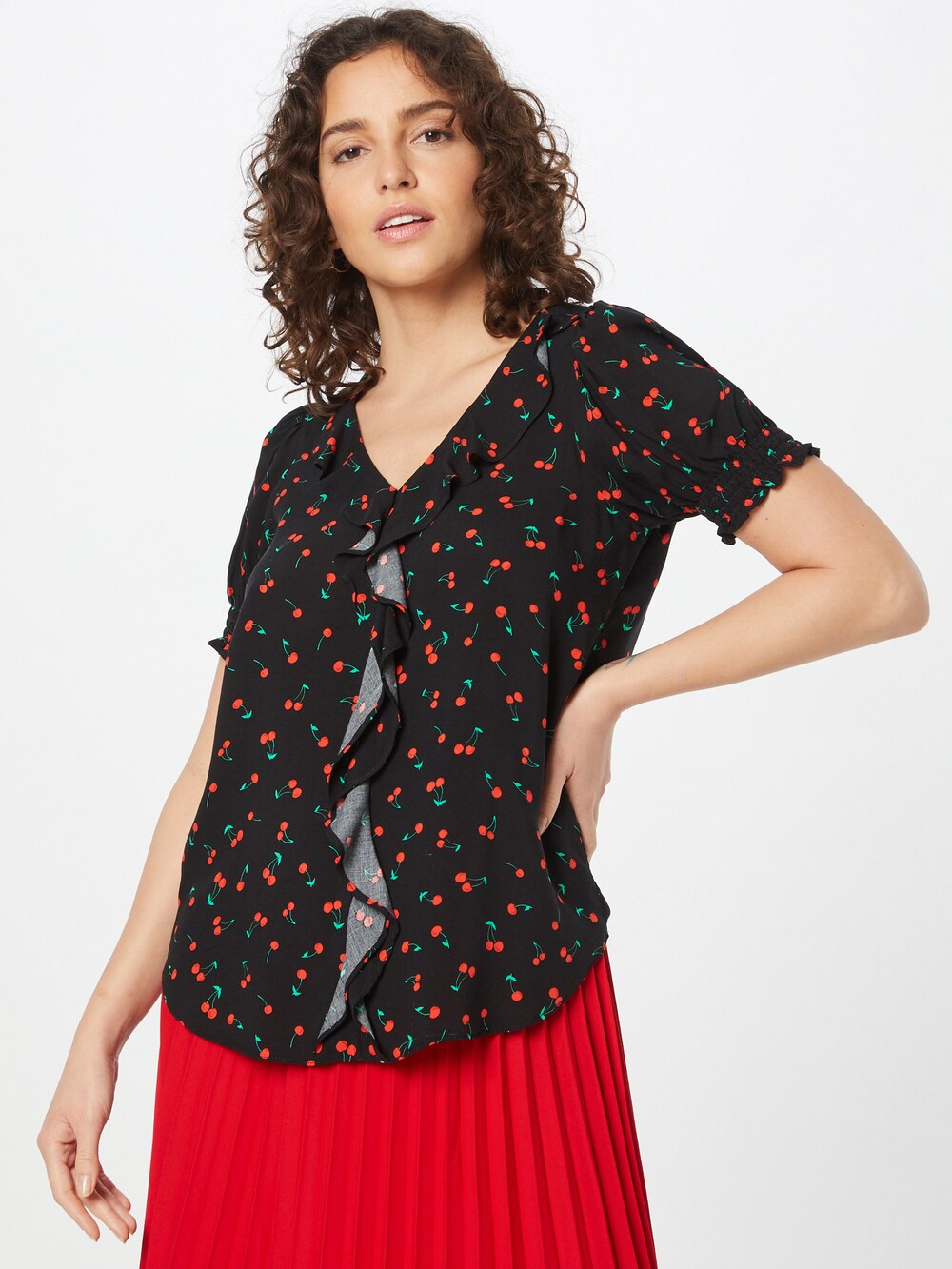 Wallis blouse, black