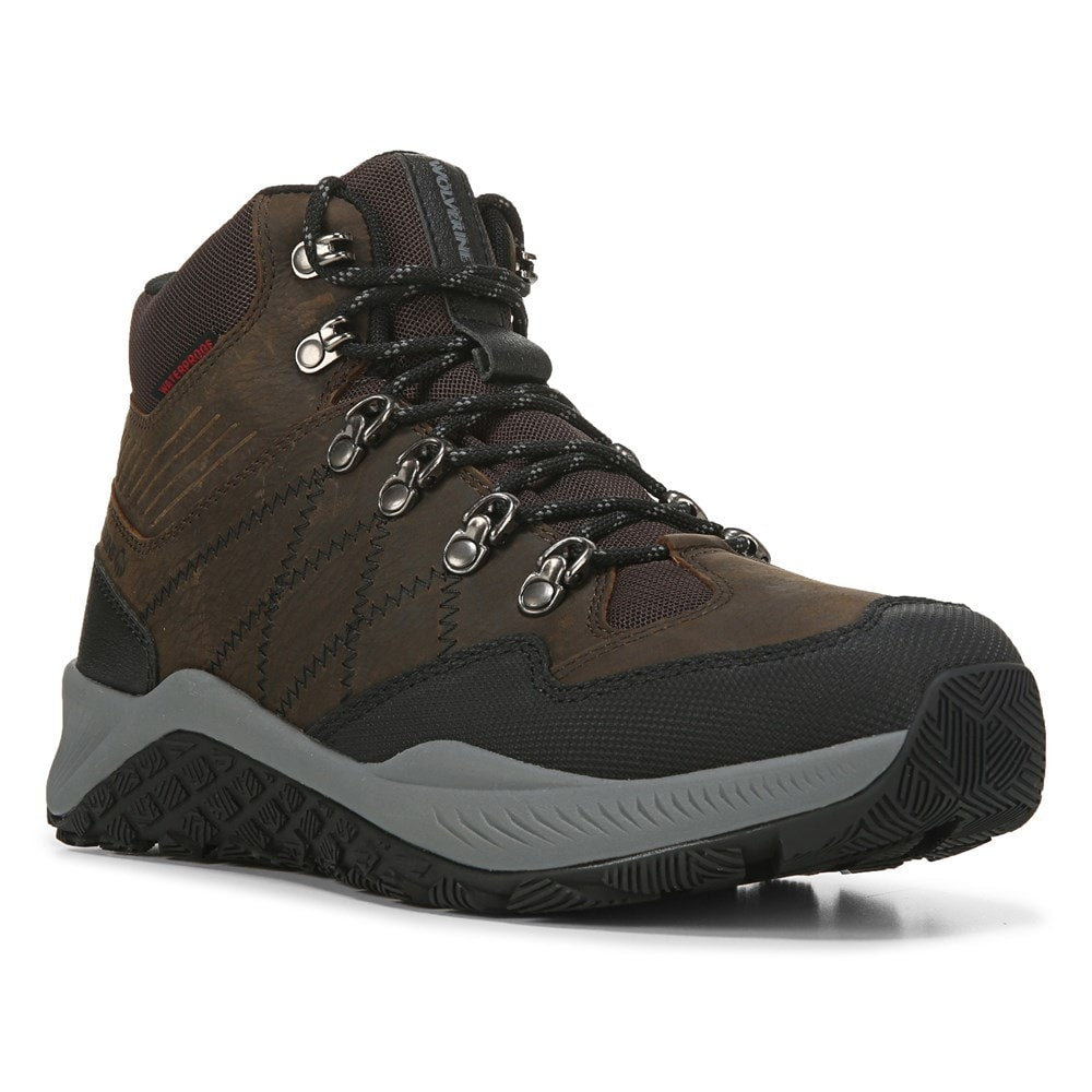 Luton Men's Waterproof Medium/Wide X Wolverine Hiking Shoes brown