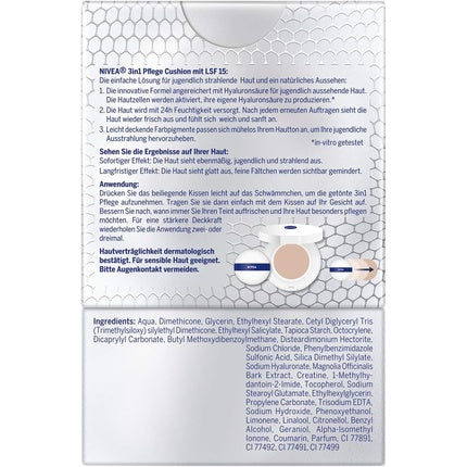 3-in-1 anti-aging pad for natural tone and hydration for dark skin Nivea