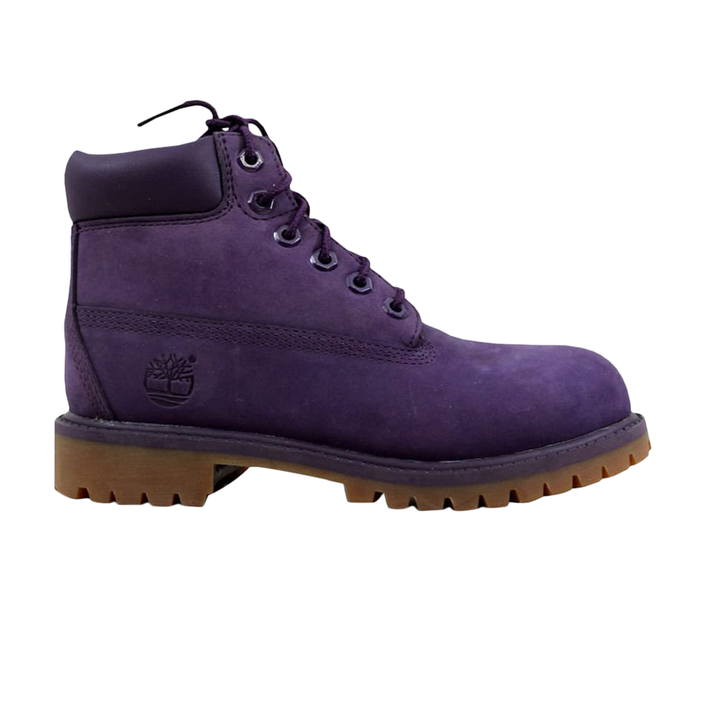 حذاء Timberland Premium Junior مقاس 6 بوصات، أرجواني