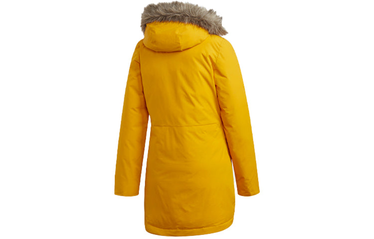 Women's quilted jacket saffron Adidas