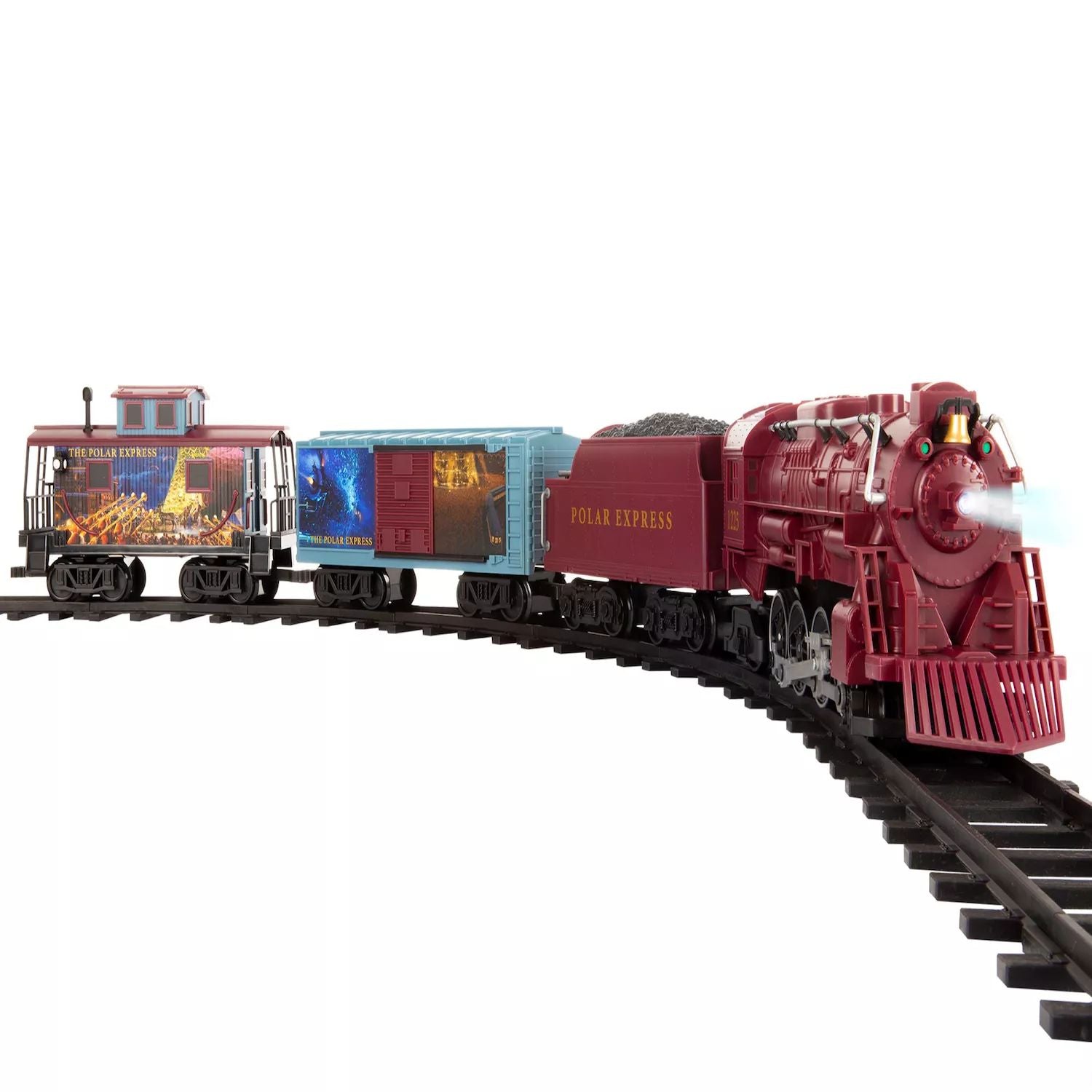 Polar Express Battery Powered Freight Train Set RTP Licensed Character