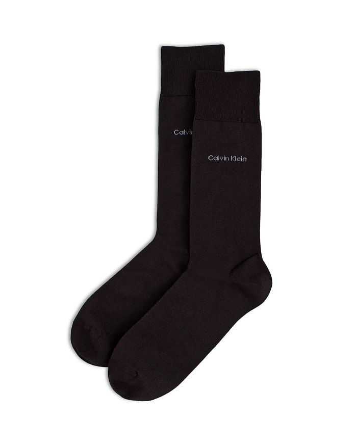 Giza Calvin Klein Cotton Flat Knit Socks