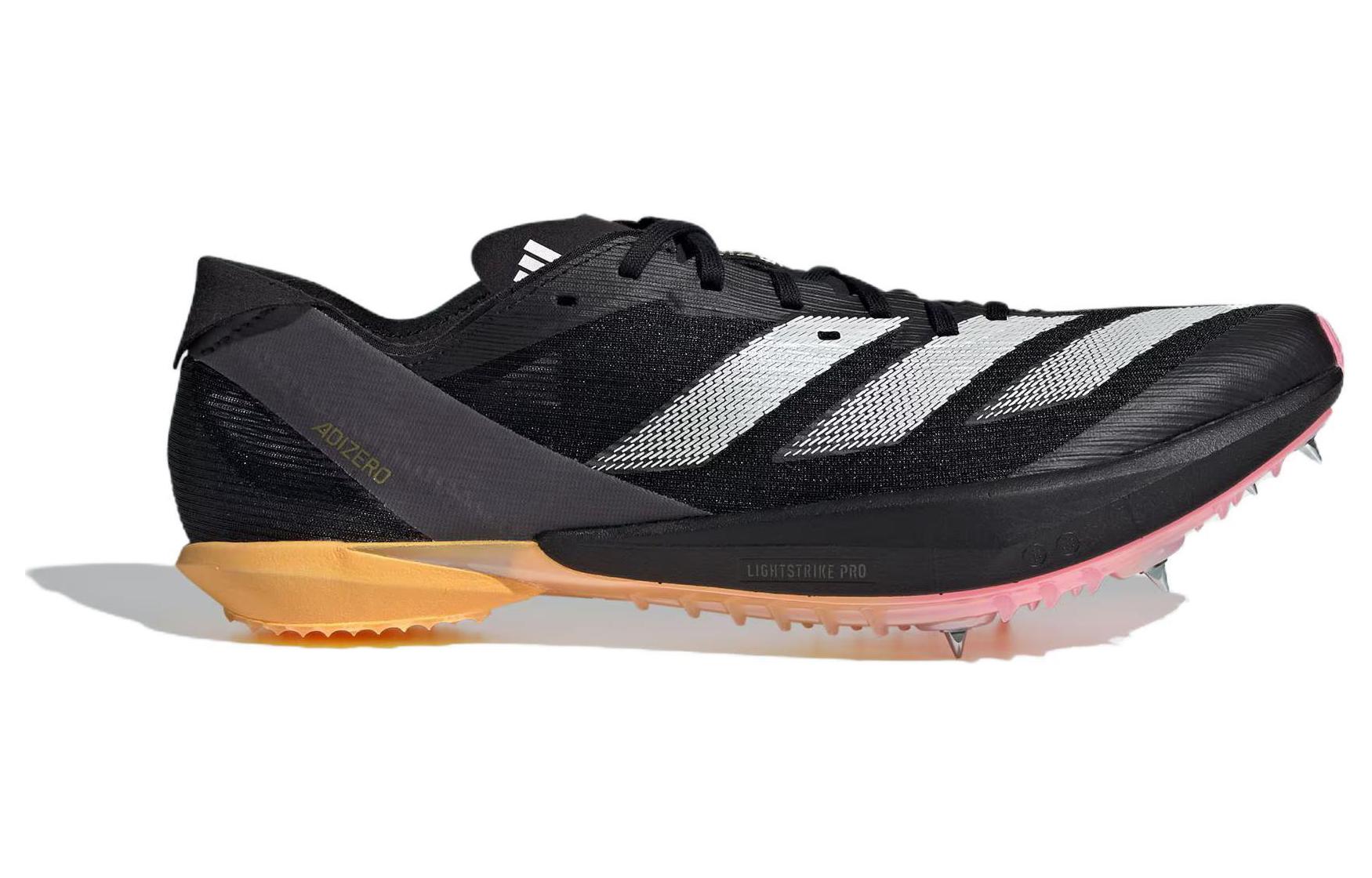 Adizero Ambition Unisex Low Top Running Shoes Black/White Adidas