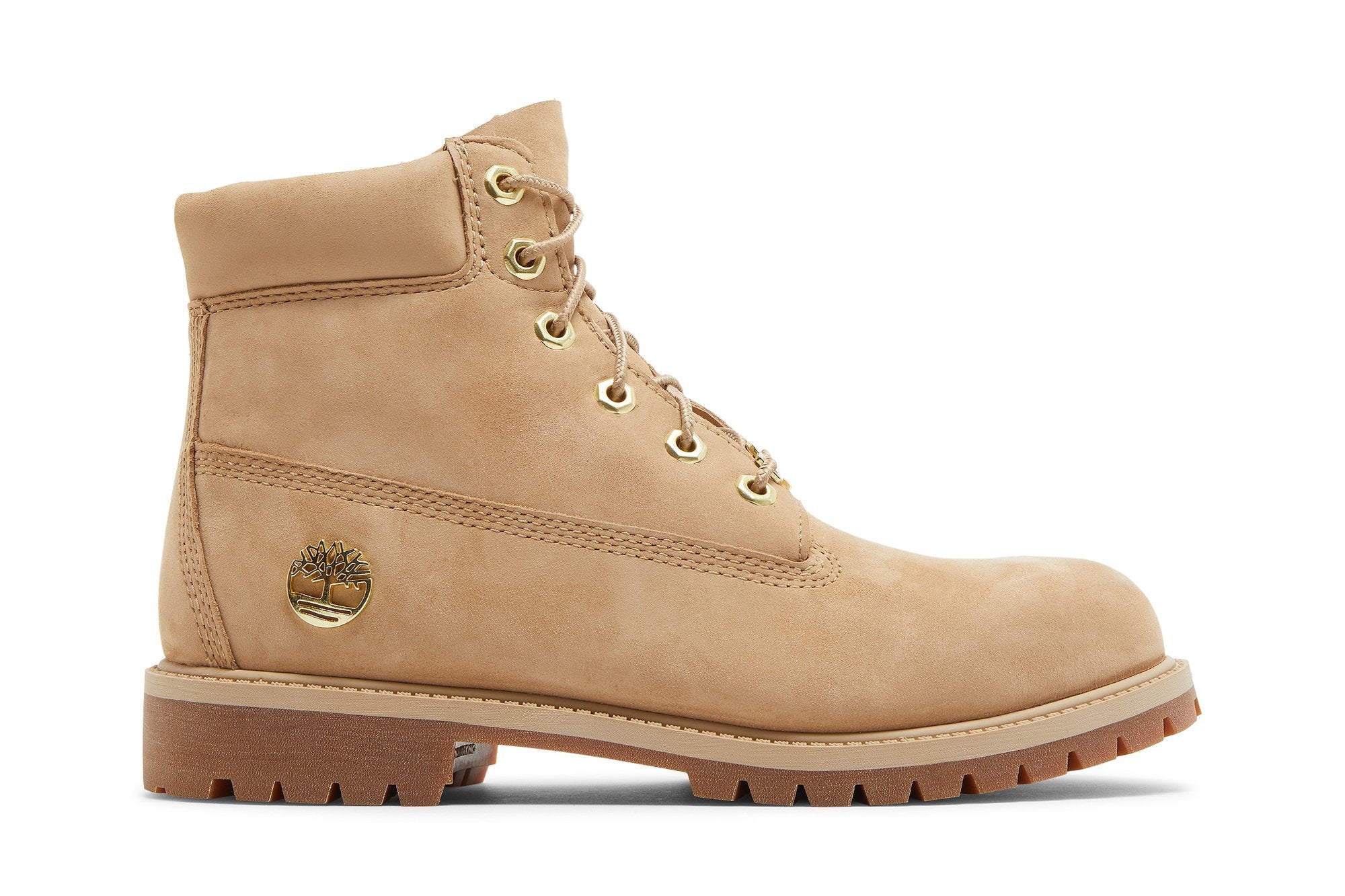 حذاء Timberland Premium مقاس 6 بوصات جونيور، بني