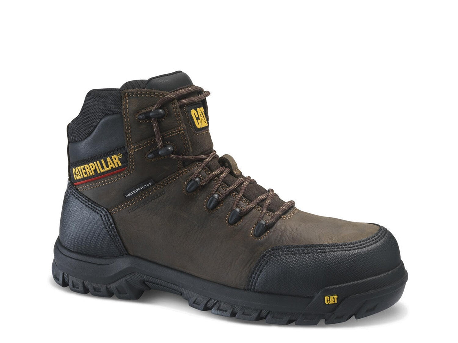 Caterpillar Resorbing Waterproof Casual Boots, Dark Brown