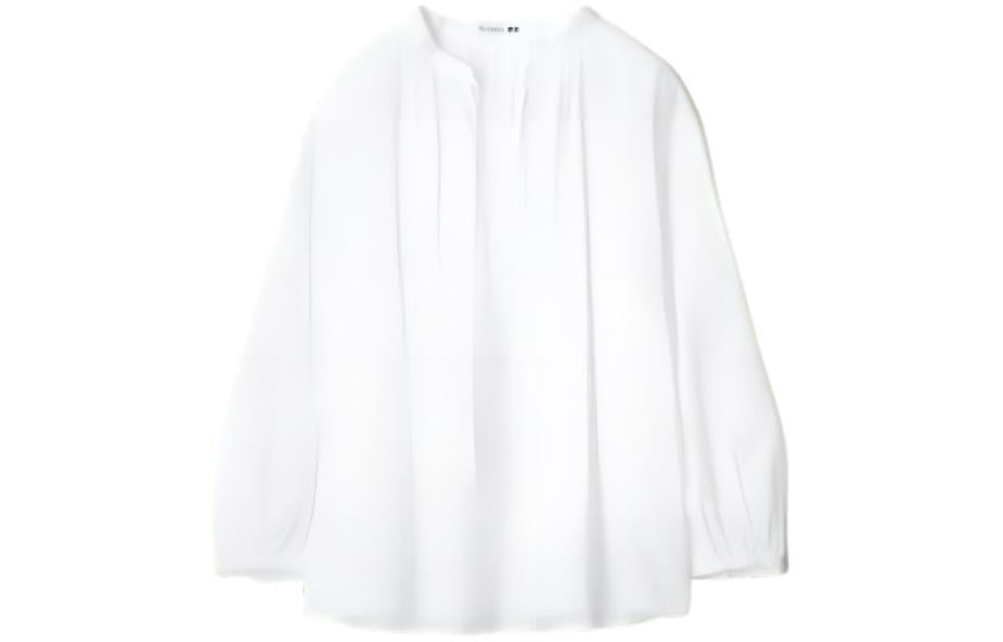 Jw Anderson Co-Branded Series Women's White Shirt Uniqlo