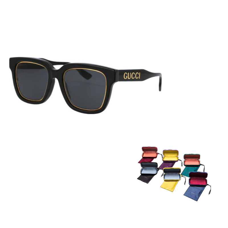 Gucci Unisex Oversize Sunglasses, Black