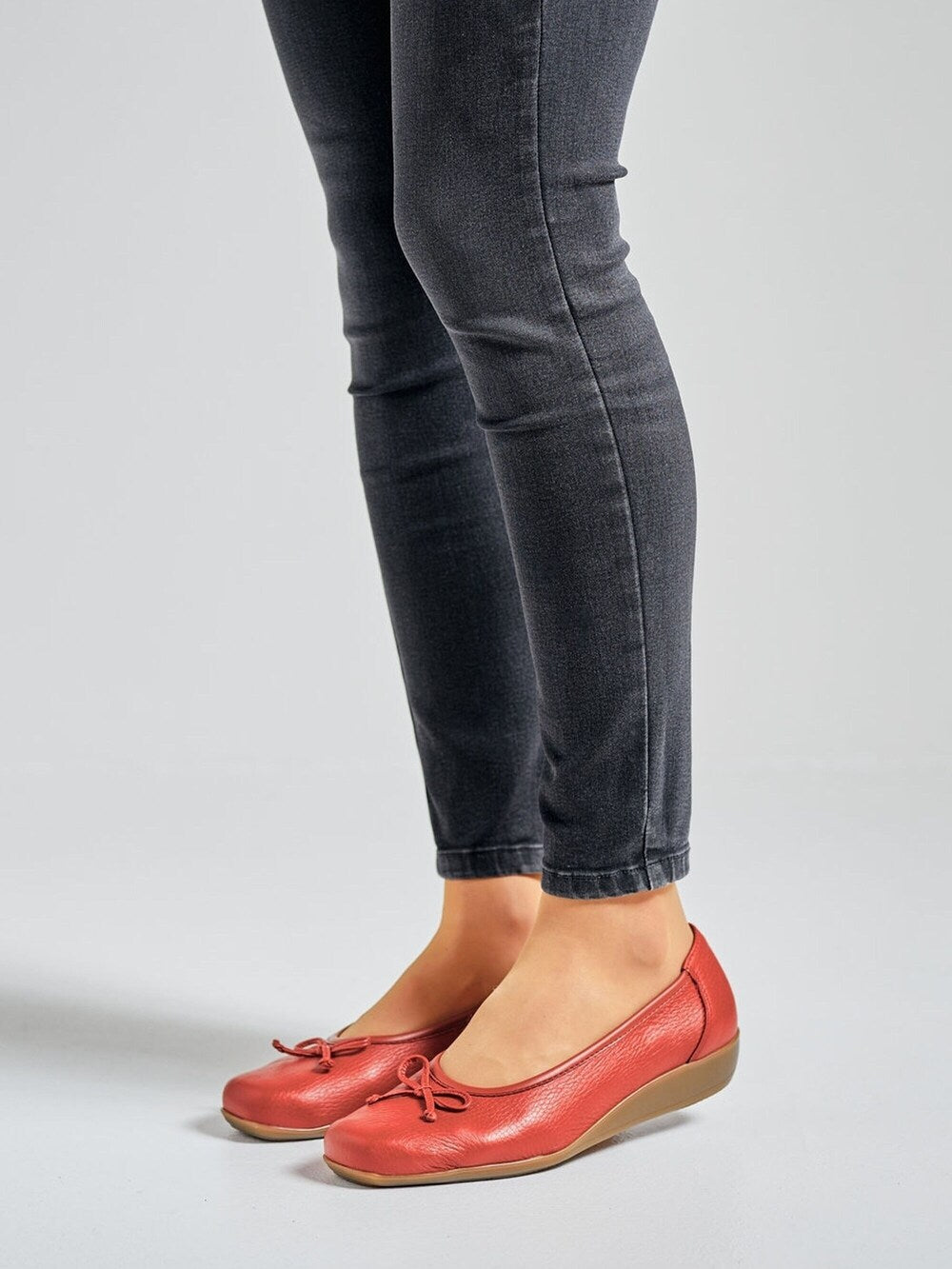 VITAFORM ballet flats, red