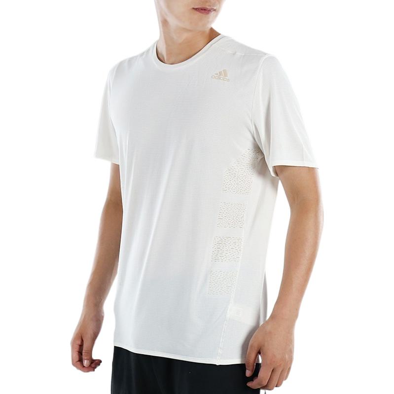 Men's T-shirt white Adidas, white