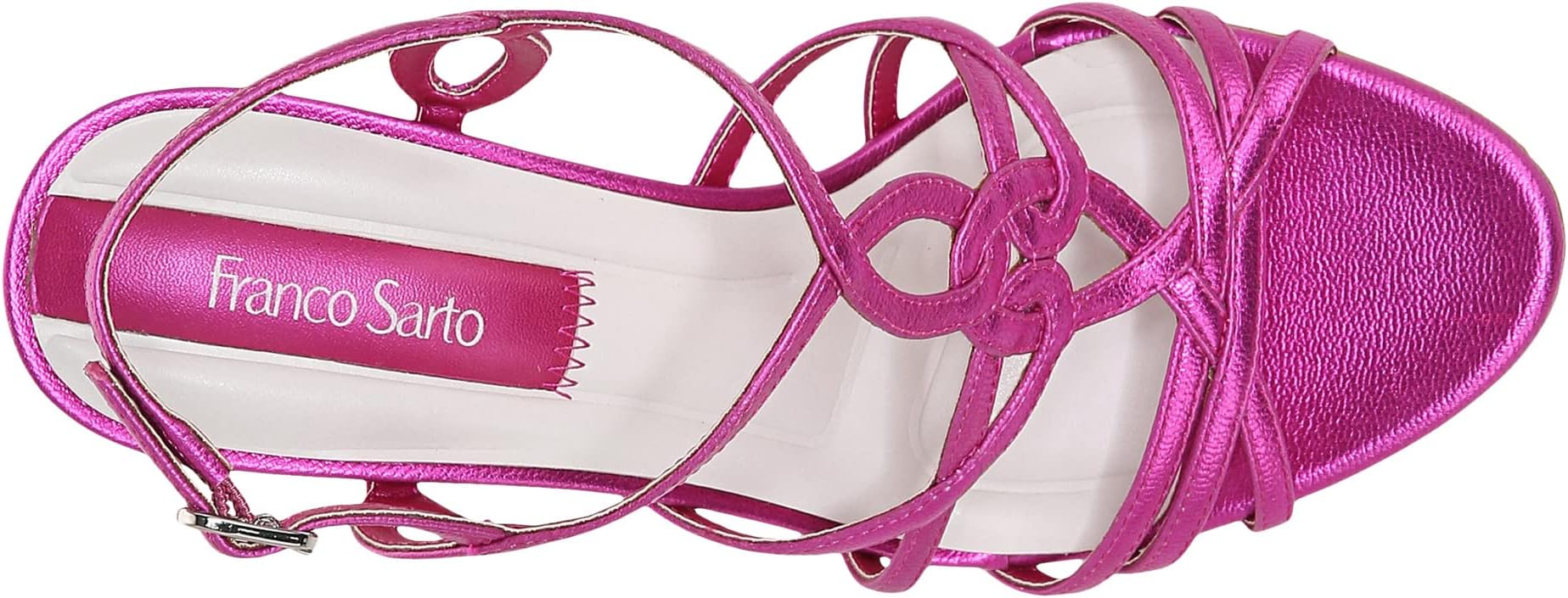 Harley Franco Sarto Sandals, Flamingo Pink Synthetic