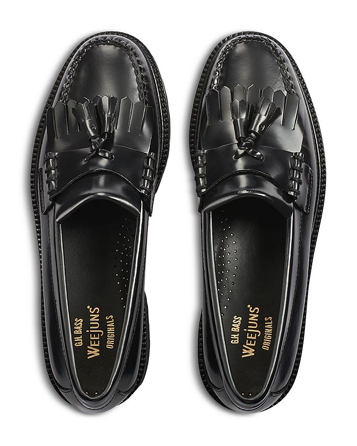 Layton Lug Weejun G Men's Tassel Loafers. Bass