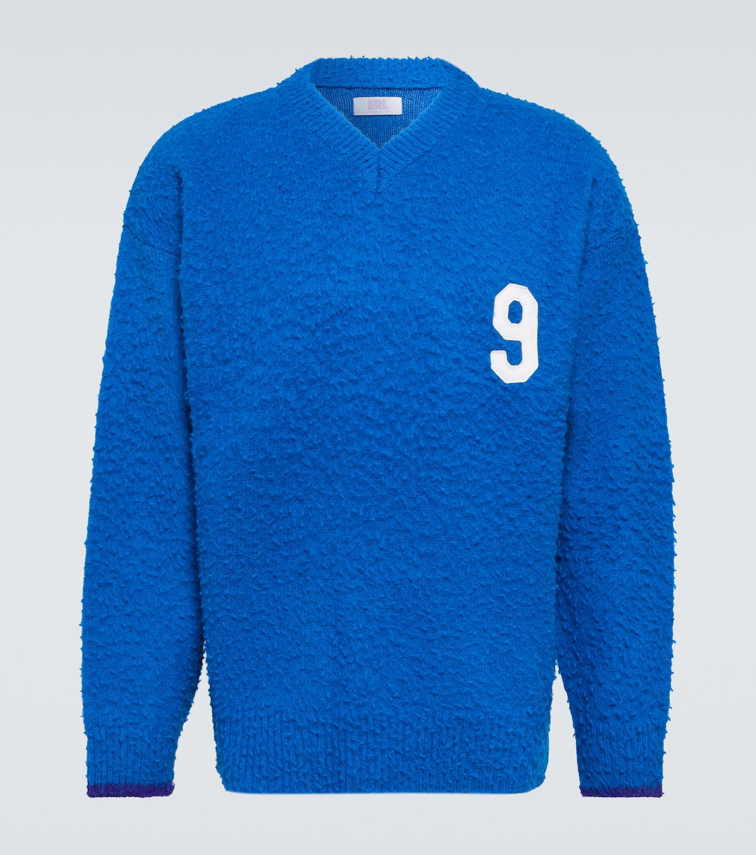 Boucle sweater ERL, blue