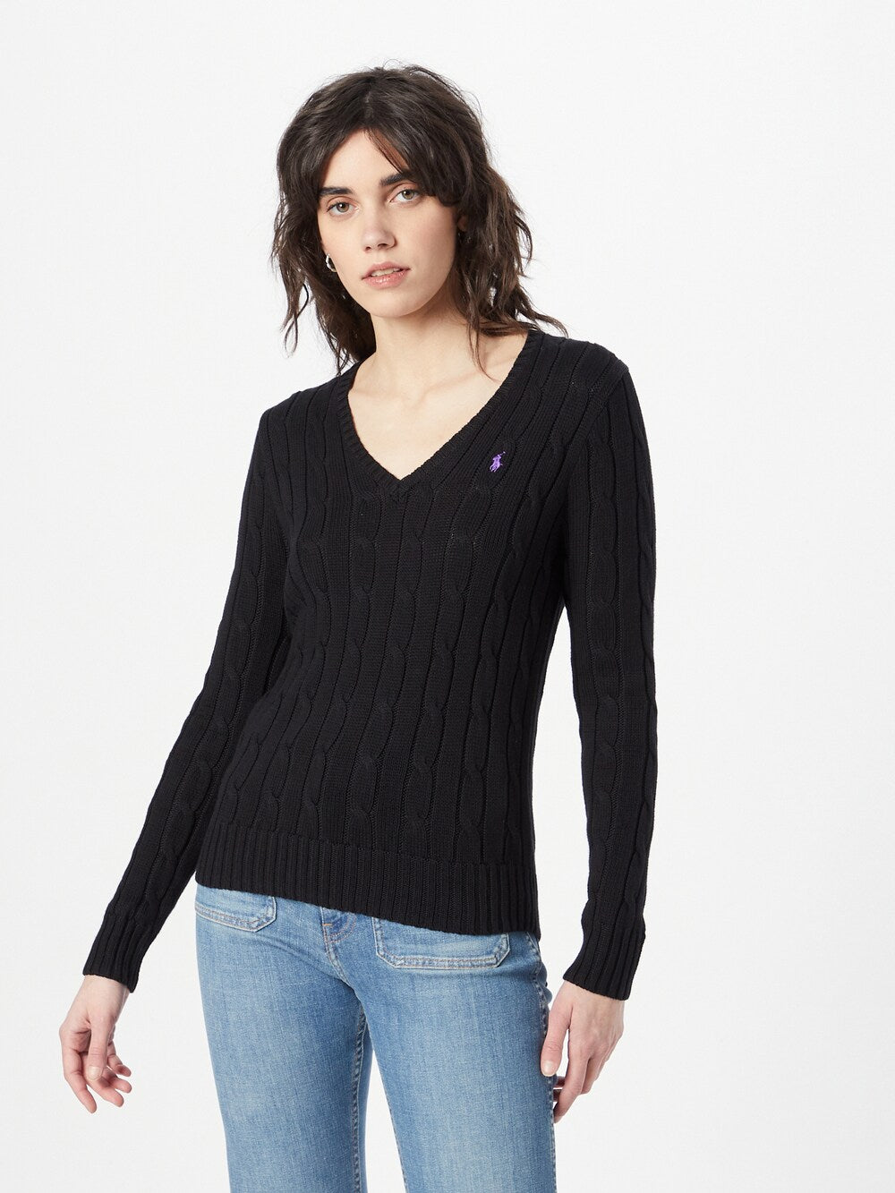 Polo Ralph Lauren KIMBERLY sweater, black